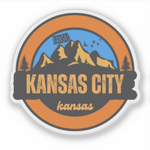 Adesivo Kansas City, Kansas