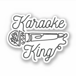 ADESIVO KARAOKE KING