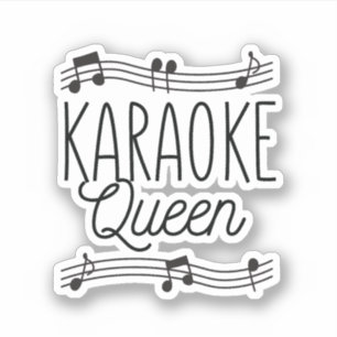 ADESIVO KARAOKE QUEEN