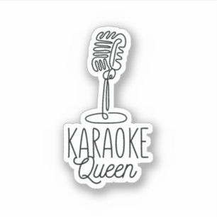 ADESIVO KARAOKE QUEEN