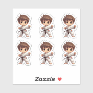 Adesivo Karate Martial Arts