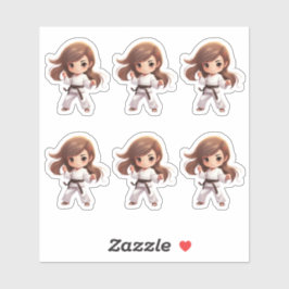 Adesivo Karate Martial Arts