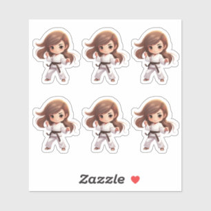 Adesivo Karate Martial Arts