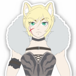 Adesivo Katlin-chan