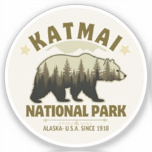 Katmai National Park Alaska Since 1918