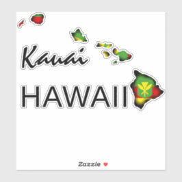 ADESIVO KAUAI - ILHAS KANAKA MAOLI HAWAII BLINDADAS