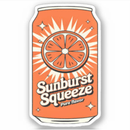 Adesivo Kawaii Bonita Fruta Diversão Laranja Bebida Sumo d