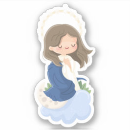 Adesivo Kawaii Immaculate Conception Sticker