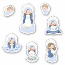 Adesivo Kawaii Immaculate Conception Sticker