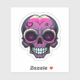 Adesivo Kawaii Skull