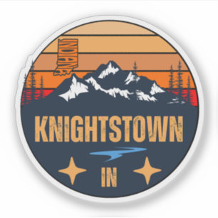 Adesivo Kdrestown, Indiana