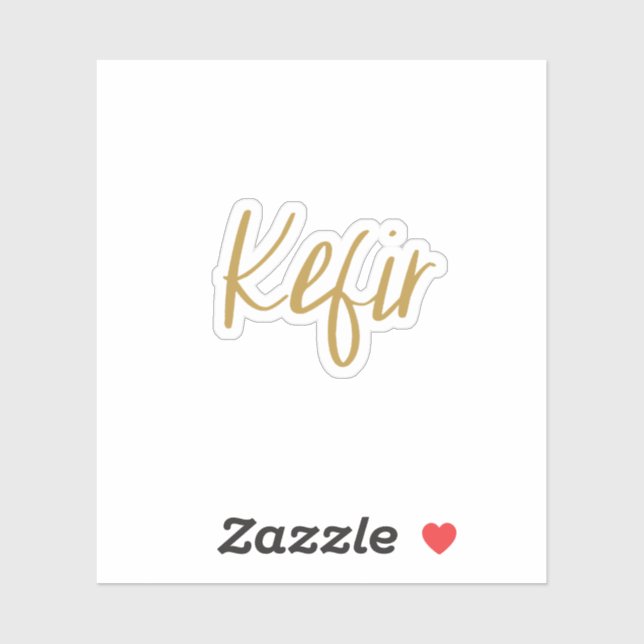 Adesivo Kefir Storage Sticker (Folha)