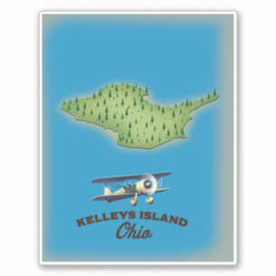 Adesivo Kelleys Island