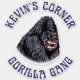 Adesivo Kevin Corner GORILLA GANG (Frente)