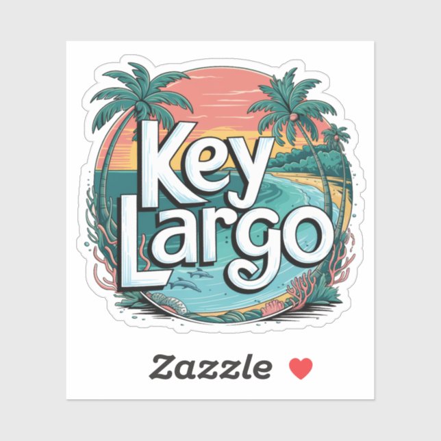 Adesivo Key Largo (Folha)