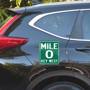 Adesivo Key West Milha 0, Flórida EUA