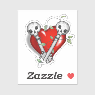 Adesivo Keys Skeleton