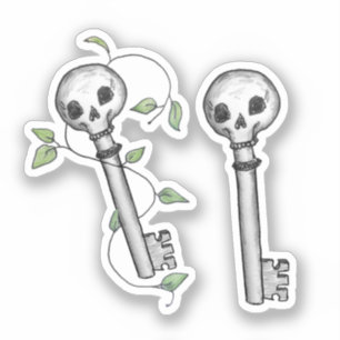 Adesivo Keys Skeleton