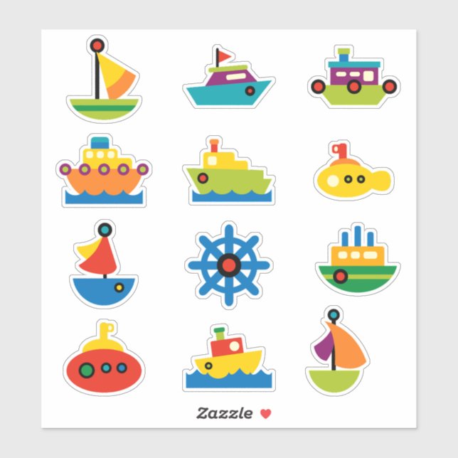 Adesivo Kids Water Transporter Sticker (Folha)