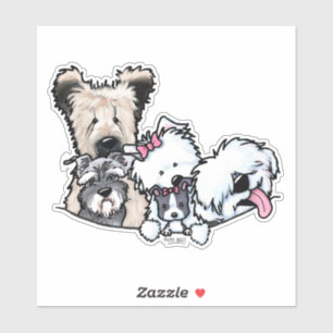 Adesivo Kimmie Cuties Dog Lover Vinyl Sticker