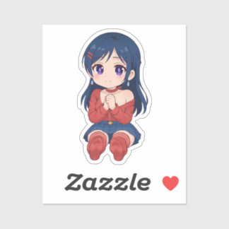 Adesivo Kind Mita Chibi Cute Anime