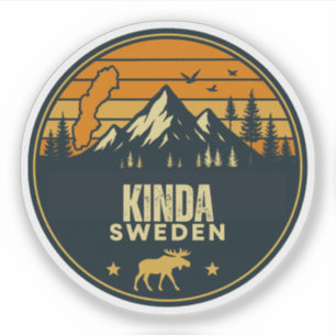 Adesivo Kinda, Suécia Sverige