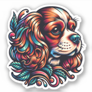 Adesivo King Charles Cavalier Spaniel Sticker
