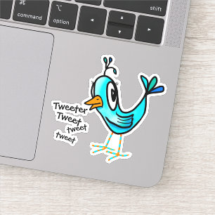 Adesivo KiniArt Chatty Little Bird