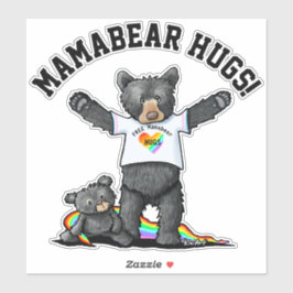 Adesivo KiniArt Mamabear Hugs Sticker