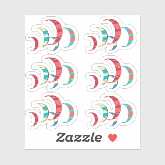 Adesivo Kitesurfing (Folha)