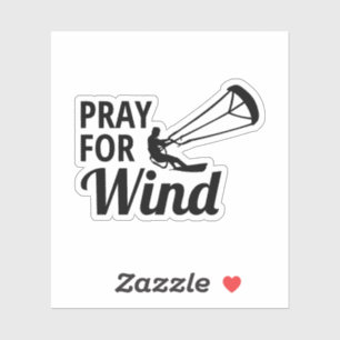 Adesivo Kitesurfing Kiteboard Kite montando esportes eólic