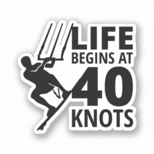 Adesivo Kitesurfing Kiteboard Kite montando esportes eólic