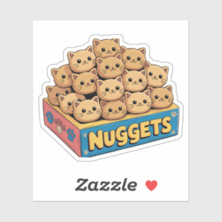 Adesivo Kitten Nugets Sticker