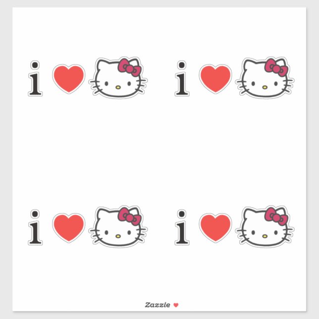 Adesivo Kitty (Folha)