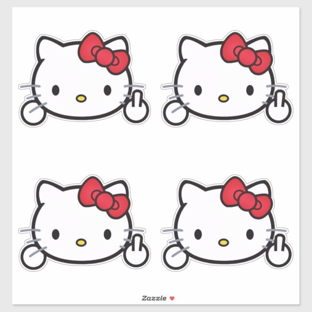 Adesivo Kitty Sticker (Folha)