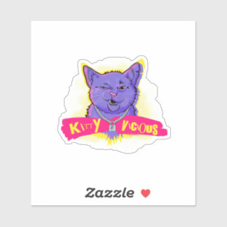 Adesivo Kitty Vicious 