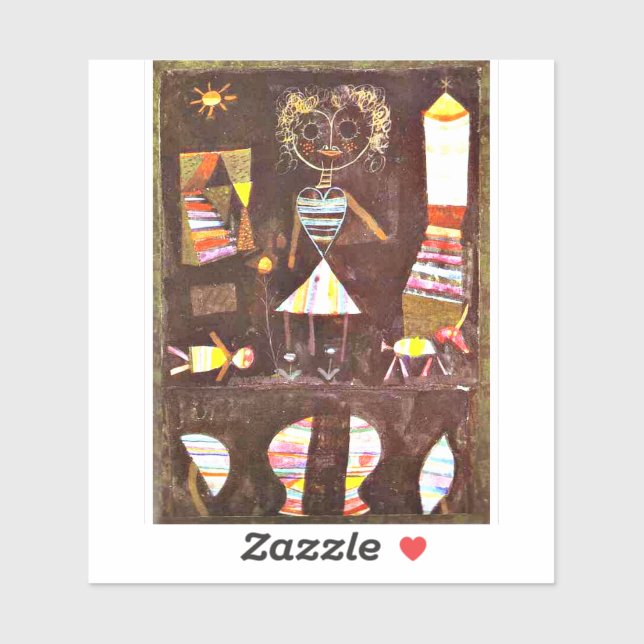 Adesivo Klee - Teatro de Fantoche (Folha)