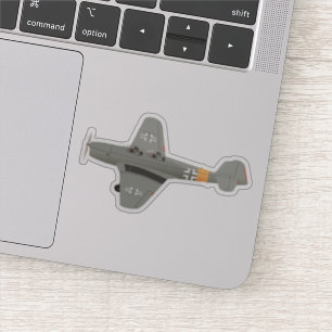 Adesivo Klemm Kl 35 Avião alemão WW2