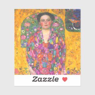 Adesivo Klimt Retrato de Eugenia Primavesi