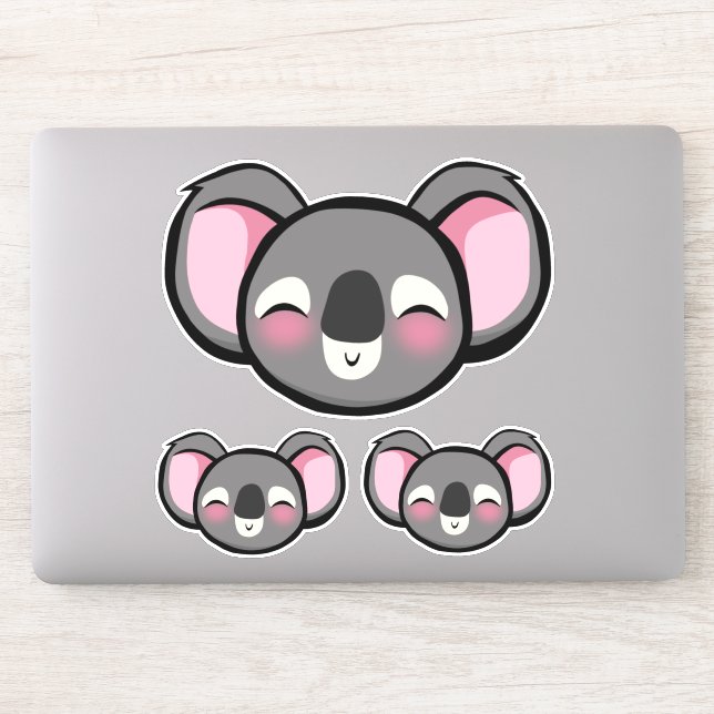 Adesivo Koala (Computador)