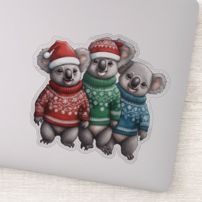 Adesivo Koala Bears em Suatros (Detalhe)