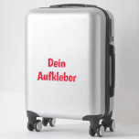 Adesivo Koffer Aufkleber<br><div class="desc">Aufkleber</div>