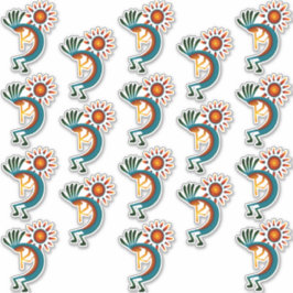 Adesivo Kokopelli com Sun Group of 18 Vinyl Sticker