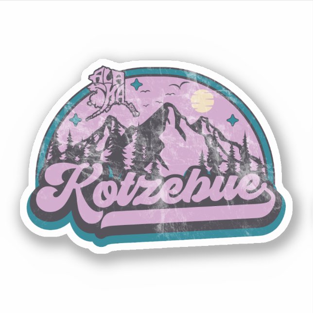 Adesivo Kotzebue, Alasca (Frente)