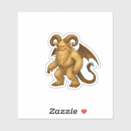 Adesivo Krampus envelhecido