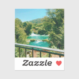 Adesivo Krka Waterfall - Parque Nacional de Krka - Croácia