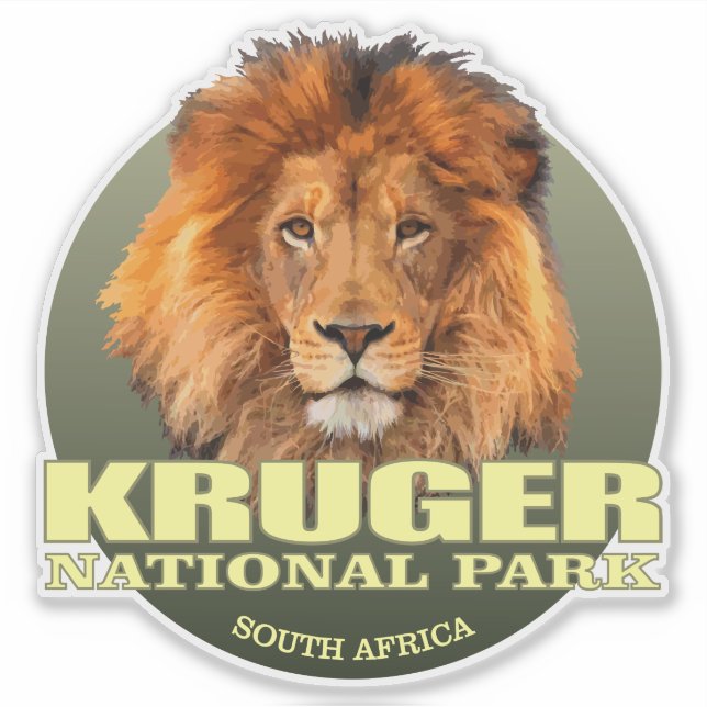 Adesivo Kruger NP (Lion) WT (Frente)