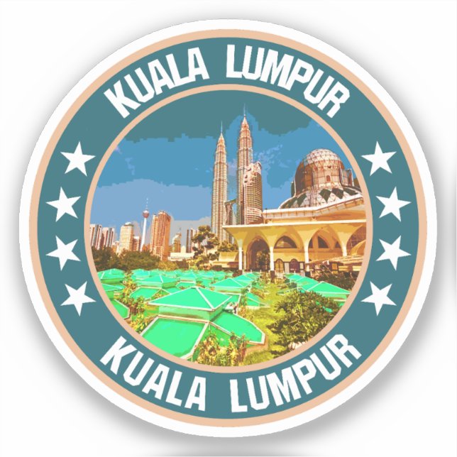 Adesivo Kuala Lumpur (Frente)