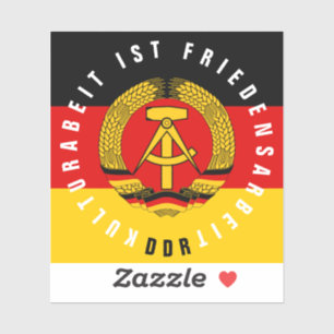 Adesivo Kulturabeit ist Friedensarbeit