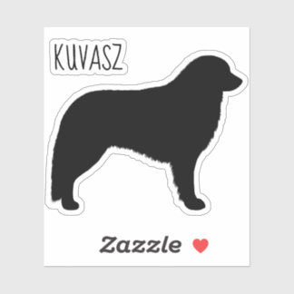 Adesivo Kuvasz Silhouette Sticker